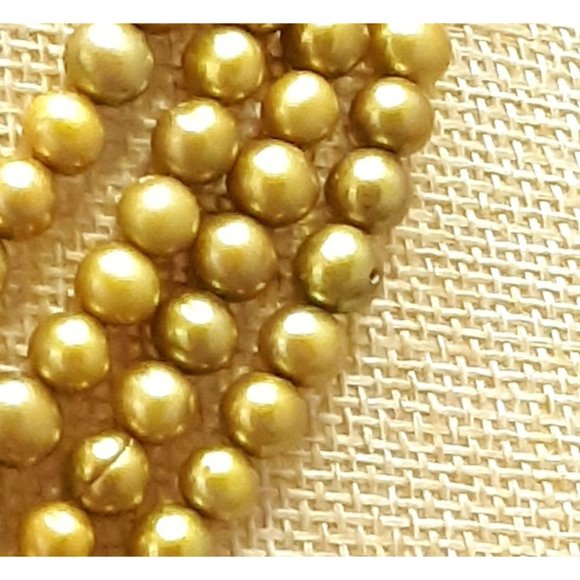 Vintage Sterling Four Strand Cultured Freshwater Pearl Necklace - Picture 12 of 12